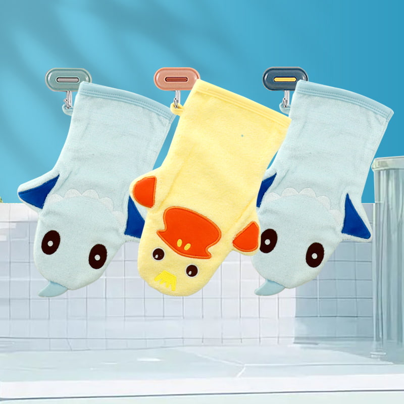 Prosop de mână, agățat, păpușă îngroșată, absorbant, uscare rapidă, care nu se scurge, prosop pătrat mic, prosop pentru copii, moale